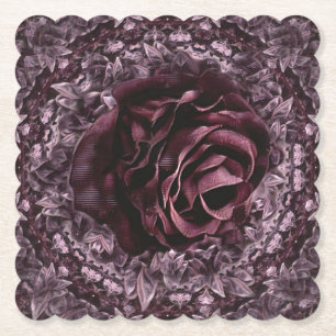 Rose Mandala Untersetzer