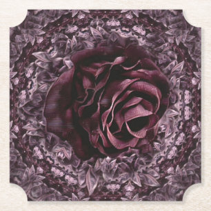 Rose Mandala Untersetzer