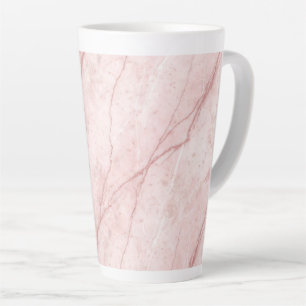 Rose Marble Organic Dusty Rose Rouge  Milchtasse