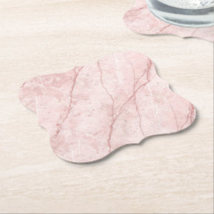 Rose Marble Organic Dusty Rose Rouge  Untersetzer