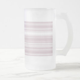 Rose Mattglas Bierglas