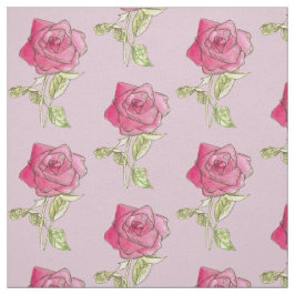 Rose Mauve Mauve Stoff