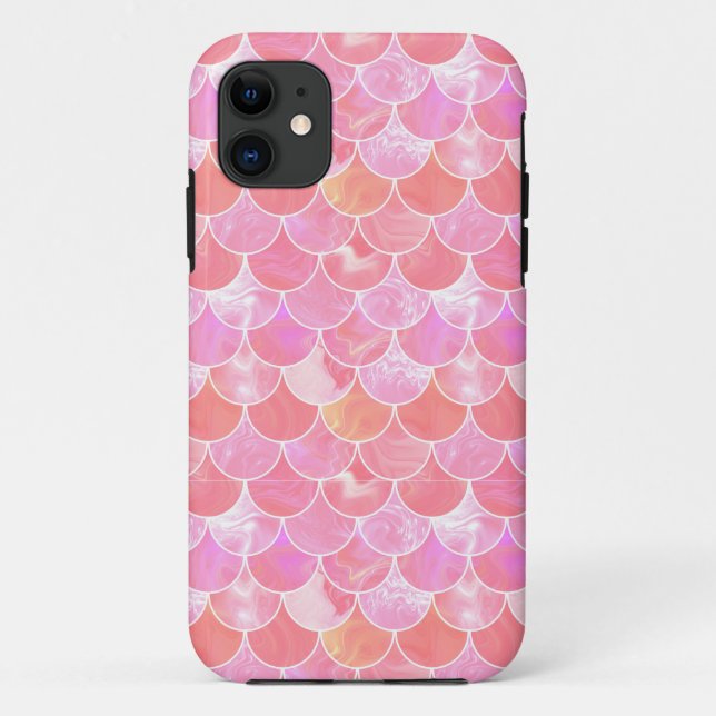 Rose-Meerjungwaage Case-Mate iPhone Hülle (Rückseite)