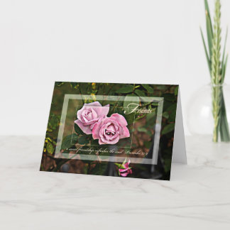 Rose meiner Freundin Karte