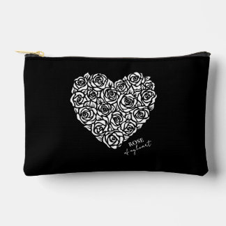 Rose Meines Herzens Zubehörtasche