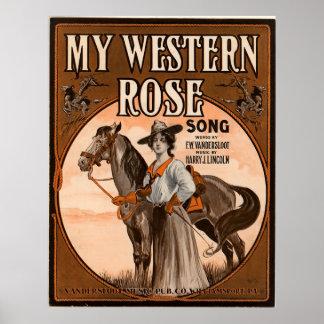 Rose meines Westerns Poster