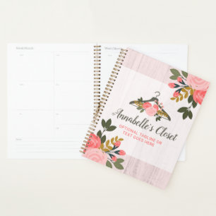 Rose mit Blumenbezug Boutique Planer