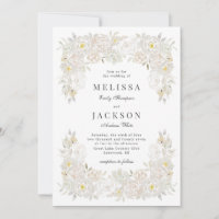 Rose mit blütenfarbenem Wasser - Einladung zur Hoc