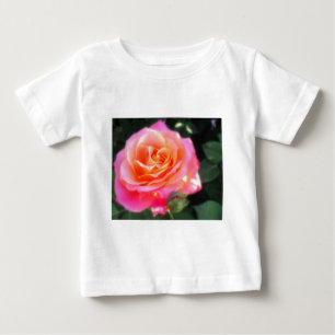 Rose mit goldenem Herzen Baby T-shirt