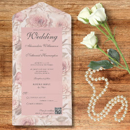 Rose mit QR-Code löschen All In One Einladung