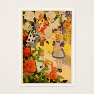 Rose mit roten Flächen