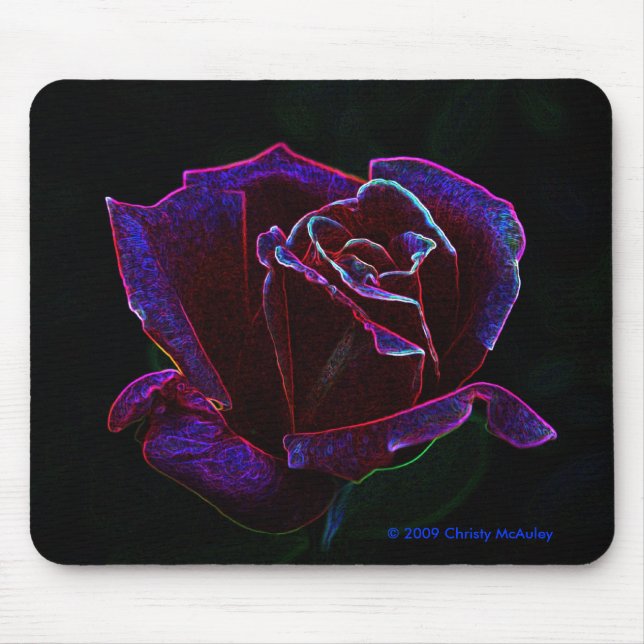 Rose Mousepad (Vorne)