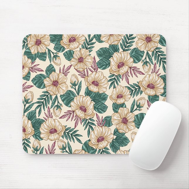 Rose Mousepad (Mit Mouse)