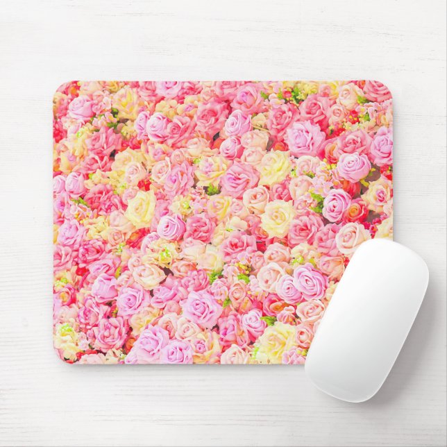 Rose Mousepad (Mit Mouse)