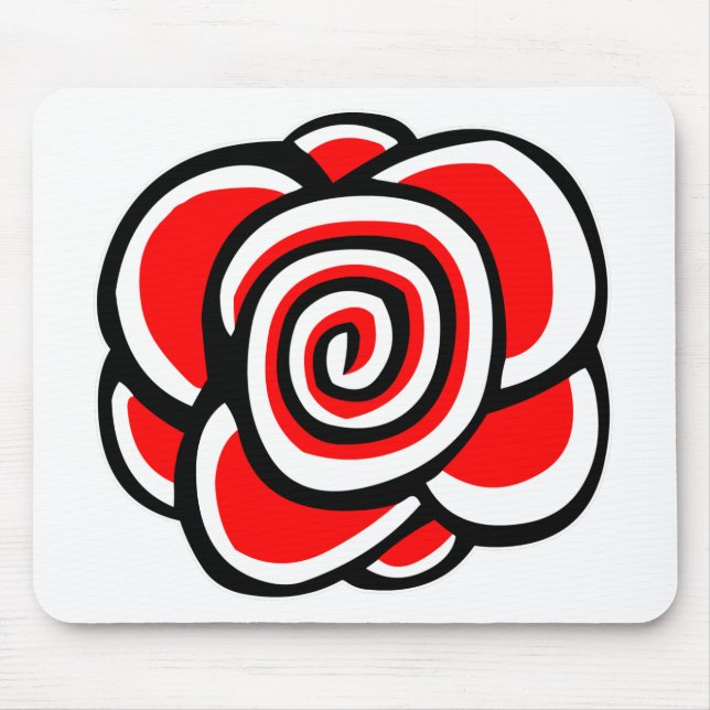 Rose Mousepad (Vorne)