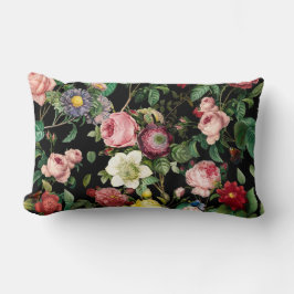 Rose Muster Rosa und Rot Lendenkissen