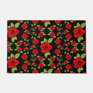 Rose Muster Zuhause Geschenke Fußmatte
