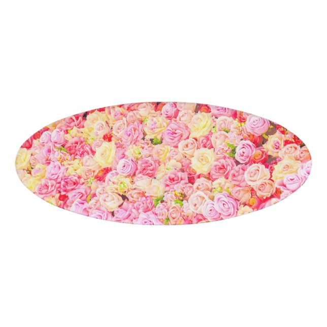 Rose Namenschild (Vorderseite)