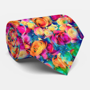 Rose Neck Tie Krawatte