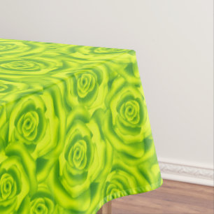 Rose, Neon Tischdecke