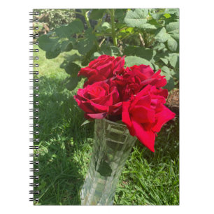 Rose-Notebook Notizblock