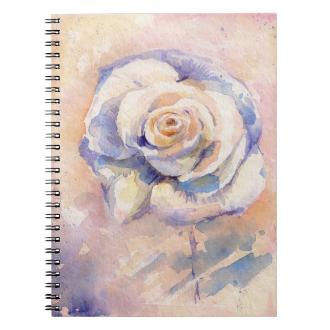 Rose Notizblock (Vorderseite)