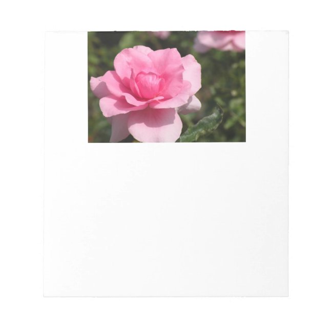 Rose Notizblock (Vorderseite)