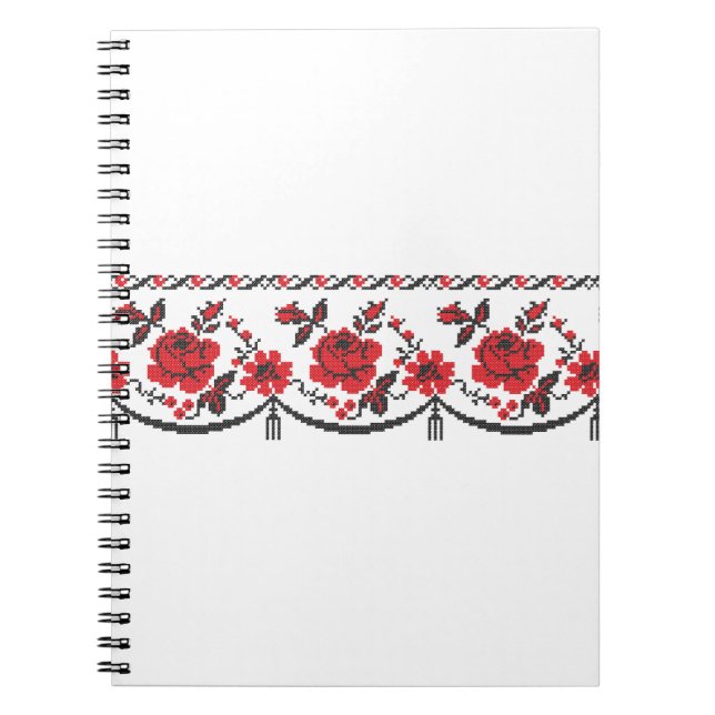 Rose Notizblock (Vorderseite)