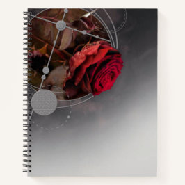 Rose Notizbuch
