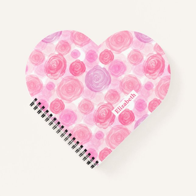 Rose Notizbuch (Vorderseite)