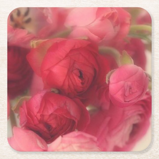 Rose Party Untersetzer (Vorderseite)