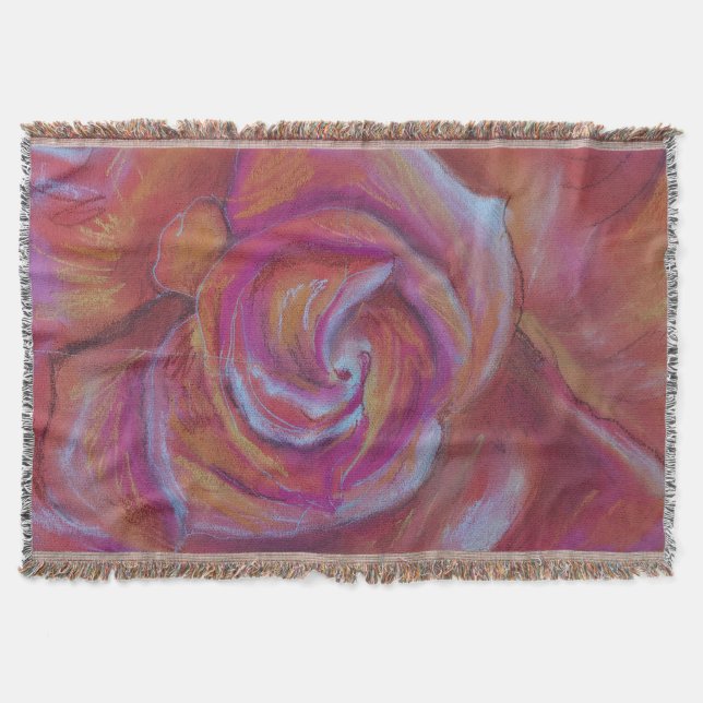 Rose Pastel Decke (Vorderseite)