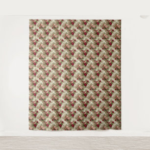 Rose Pattern Beauty Wandteppich