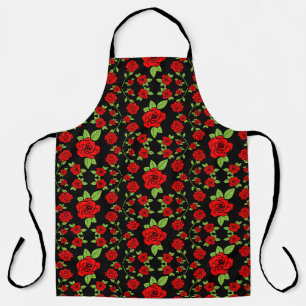 Rose Pattern Küche Schürze