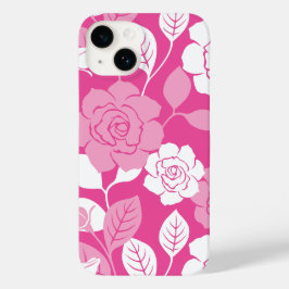 ROSE PATTERN (PINK) Case-Mate iPhone 14 HÜLLE