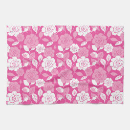ROSE PATTERN (PINK) GESCHIRRTUCH