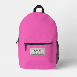 Rose Personalisiert Bedruckter Rucksack