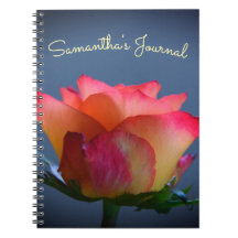 Rose Personalizable Journal oder Notebook