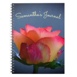 Rose Personalizable Journal oder Notebook Notizblock