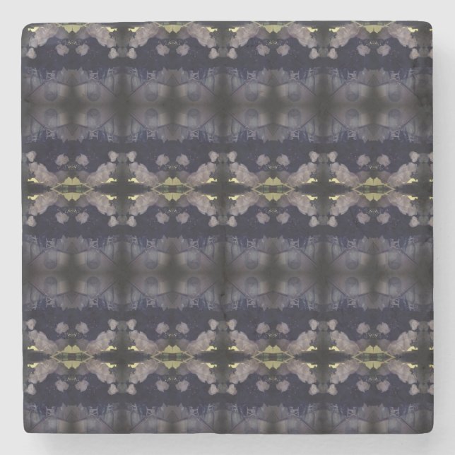 Rose-Petalen  Steinuntersetzer (Vorderseite)