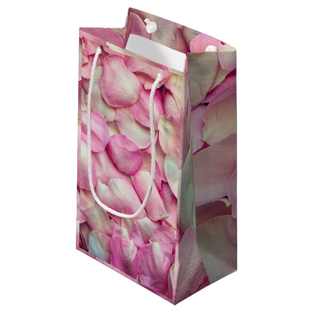 Rose Petals Kleine Geschenktüte (Vorderseite Schrägansicht)