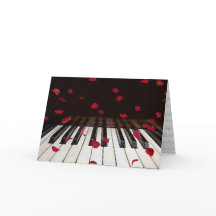 Rose Petals on Piano Keys Jubiläum