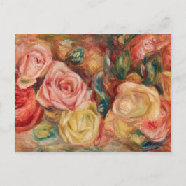 Rose - Pierre Auguste Renoir Postkarte