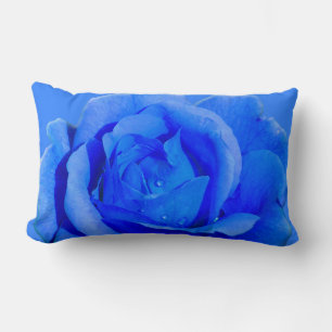 Rose Pillows Blue Rose Kissen Blume Dekoration