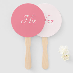 Rose Pink Elegant Seine und Seine Verlobung Hochze Fächer