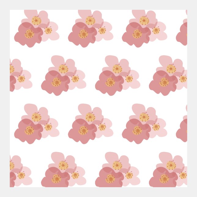 Rose Pink Florals (Vorderseite)