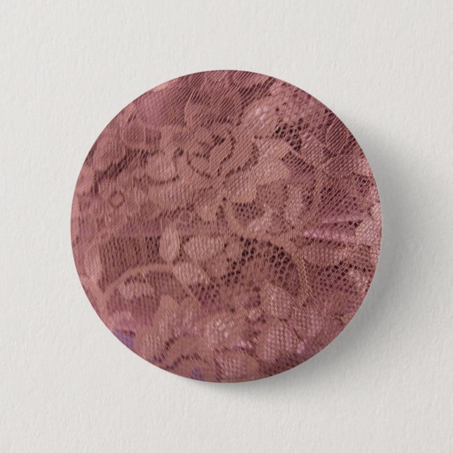 Rose Pink Lace Button (Vorderseite)