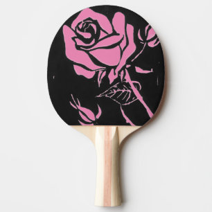"Rose Pink" Ping Pong Paddle Tischtennis Schläger