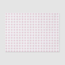 Rose Pink Polka Dot Decoupage Seidenpapier