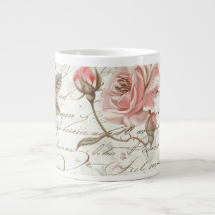 Rose Pink Tee Cup Jumbo-Tasse